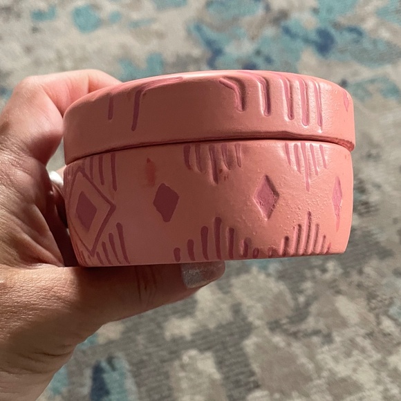 Gen3 Blake Trinket Dish with Lid Pink Terracotta - Picture 4 of 10